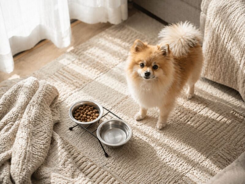 Hrana i voda za male pse